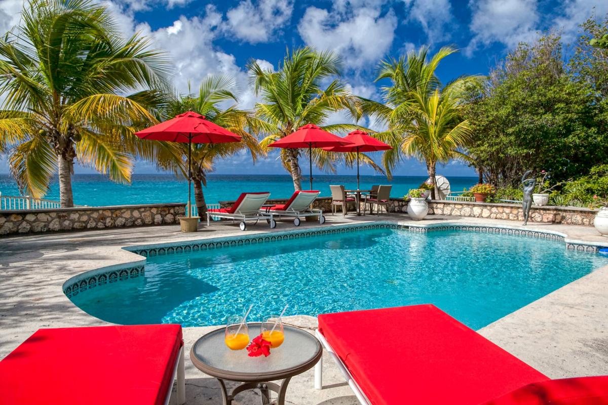 Villa for rent in St Martin - Nice pool